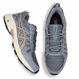 NWOT Asics Gel Venture 7 Trail Running Sneakers Size 9M Grey Blue