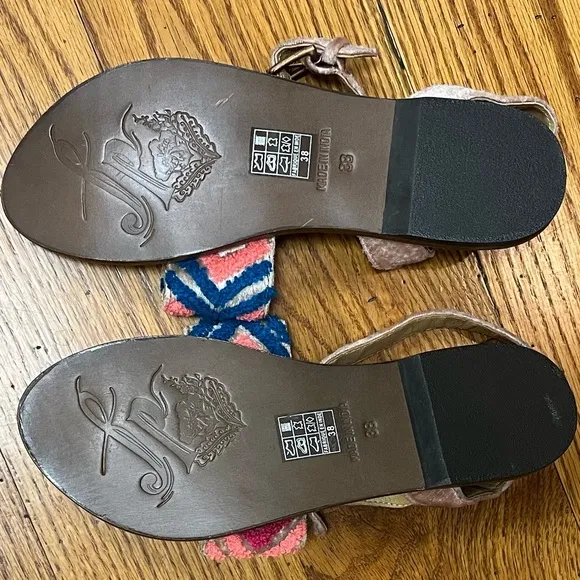 NWOT Free People Colorful Sandal