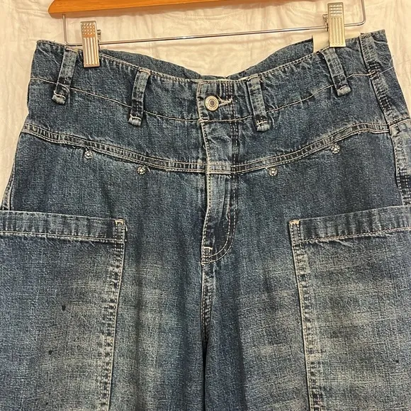 NWOT Free People Oasis Denim Crop Jeans