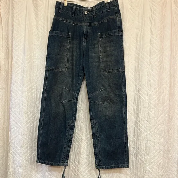NWOT Free People Oasis Denim Crop Jeans