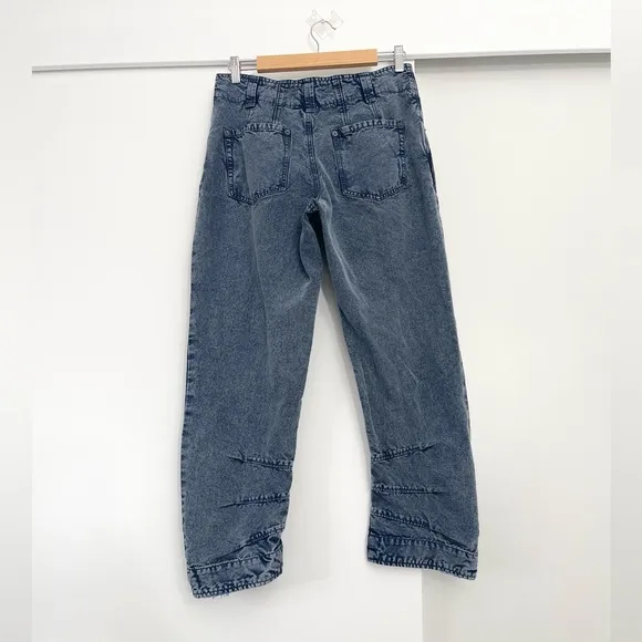 NWOT Free People SuperSonic Slim Distressed Pants Jeans Size 4