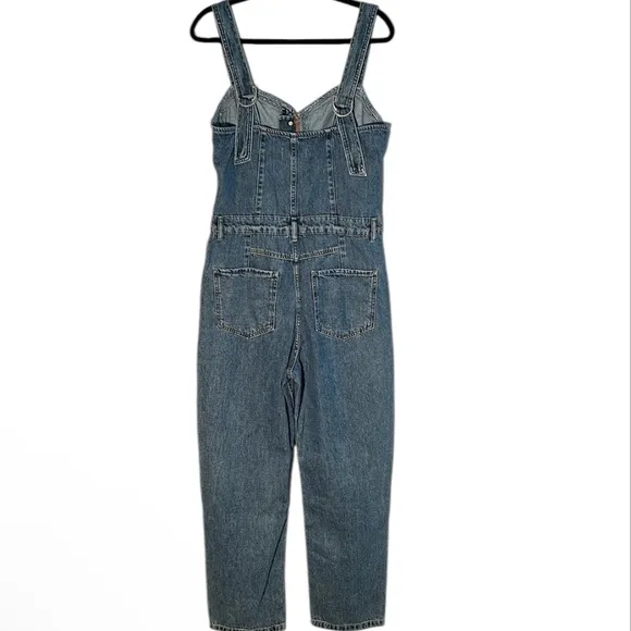 NWOT Free People We The Free Kensington Denim Jumpsuit