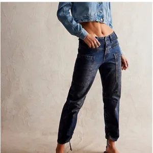 NWOT Free People We the Free Oasis Denim Jeans Size 28 $128 MSRP