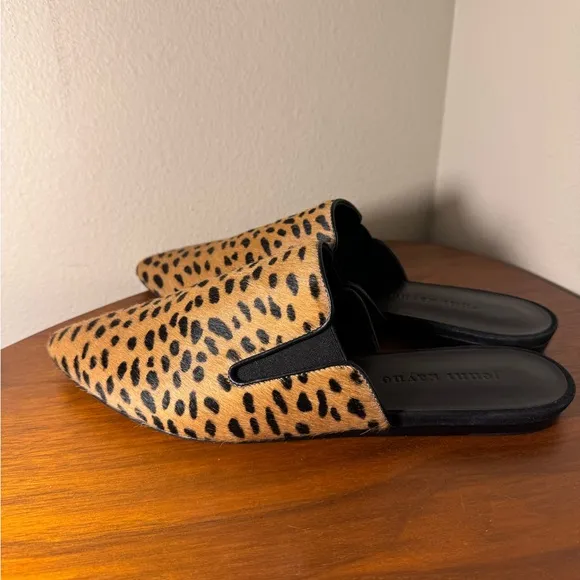 NWOT Jenni Kayne Pony Hair Mules in Cheetah Size 39