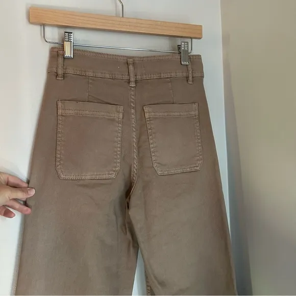 NWOT Polo Ralph Lauren Girls High Waist Khaki Trousers Size 12