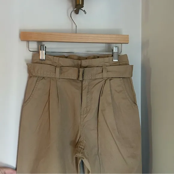NWOT Polo Ralph Lauren Girls High Waist Khaki Trousers Size 12