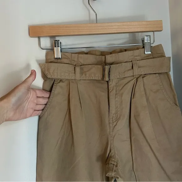 NWOT Polo Ralph Lauren Girls High Waist Khaki Trousers Size 12
