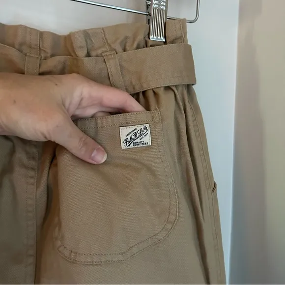 NWOT Polo Ralph Lauren Girls High Waist Khaki Trousers Size 12
