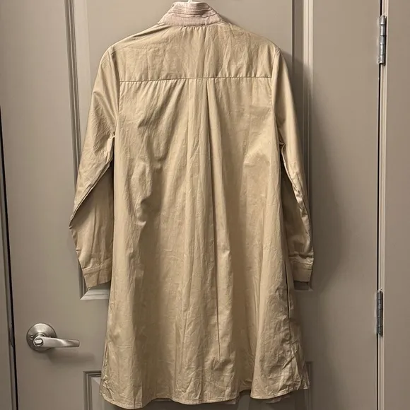 NWOT Tuckernuck Wren Shirt Dress, Barcelona Beige