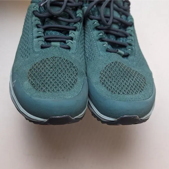NWOT Vasque Womens Size 8.5M 7499 Breeze LT NTX Low Trail Shoe Blue Spruce Suede