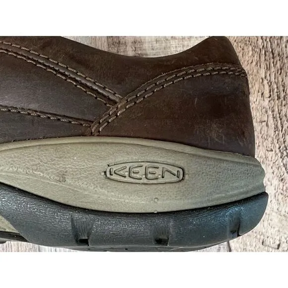 NWOT Keen Presido II 1018318 Women's Leather Hiking Trail Sneakers sz 7