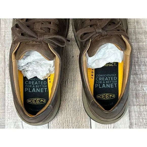 NWOT Keen Presido II 1018318 Women's Leather Hiking Trail Sneakers sz 7