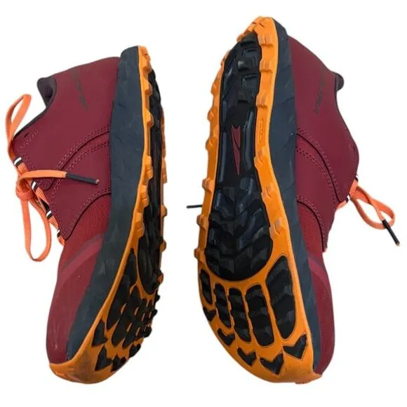 NWT Altra Superior 5 Sneakers Women 11 Red Hiking Gorpcore Trail ALOA5483666