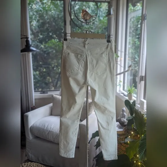 NWT Ann Taylor White Modern Skinny Pants