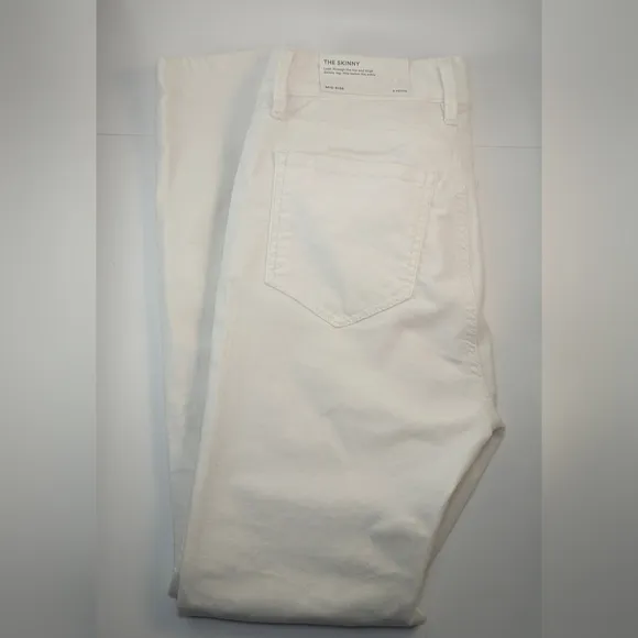 NWT Ann Taylor White Modern Skinny Pants