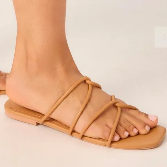 NWT Anthropologie Maeve Yellow Strappy Sandals