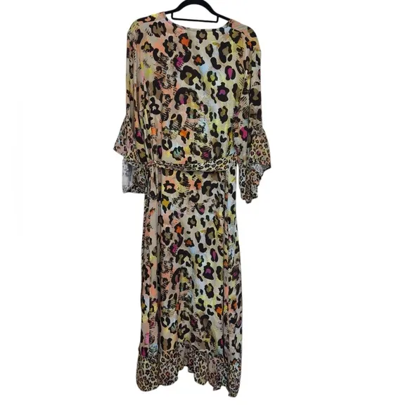 NWT Anthropologie x Blank London Zadie Leopard Print Maxi Dress - Size M