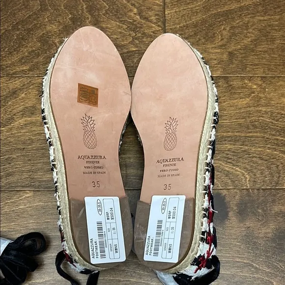 NWT, Aquazzura Espadrilles