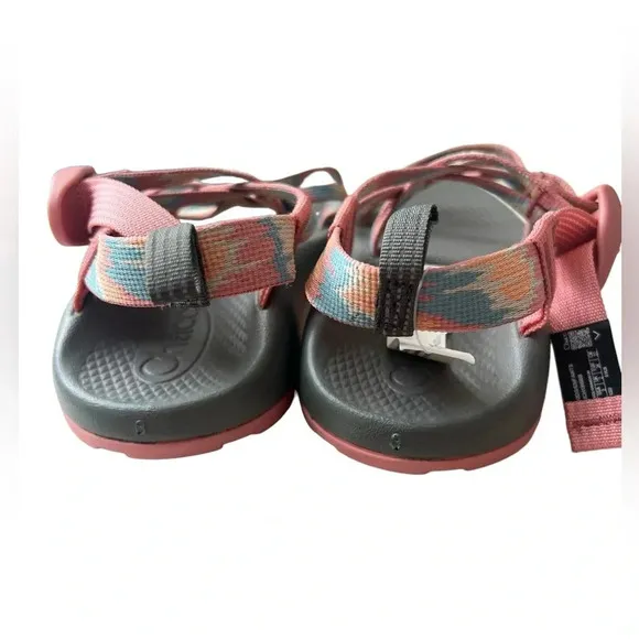 NWT Chaco Girls ZX/1 Ecotread Aerial Rosette Sandals