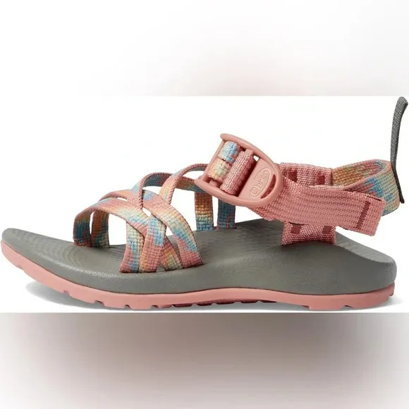 NWT Chaco Girls ZX/1 Ecotread Aerial Rosette Sandals