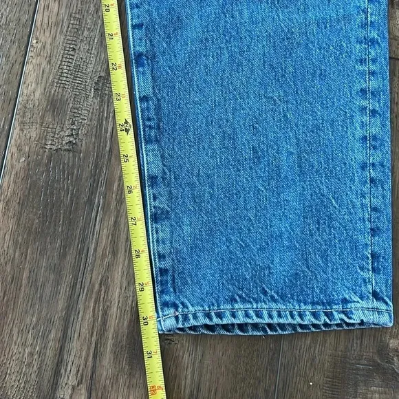 NWT Edwin Anderson Ankle Relaxes High Rise Jeans Medium Aberdeen Wash Size 31