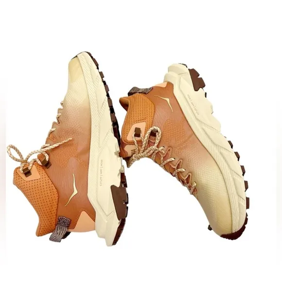 NWT HOKA Trail Code GTX High Top Sneakers in Sun Baked Size 8