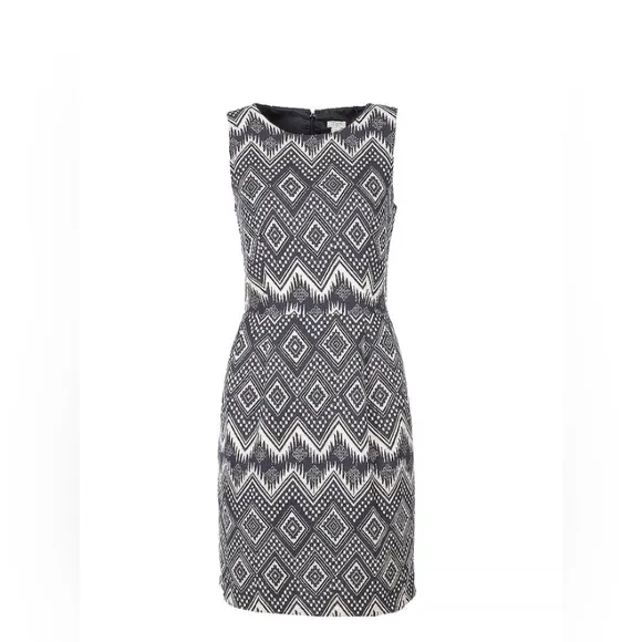 NWT J.Crew Diamond Ikat Sleeveless Dress Size 6