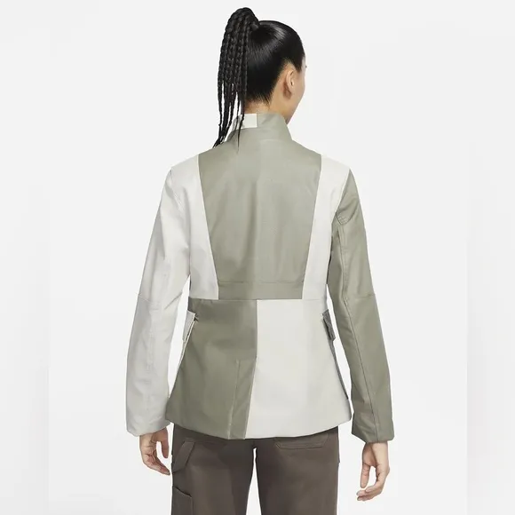 NWT Jordan Faux Leather Colorblock Moto Jacket