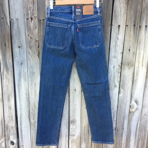 NWT Levi’s Wedgie Fit Straight Utility Jean Blue 24