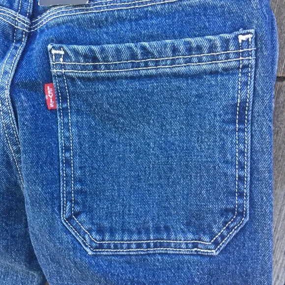 NWT Levi’s Wedgie Fit Straight Utility Jean Blue 24