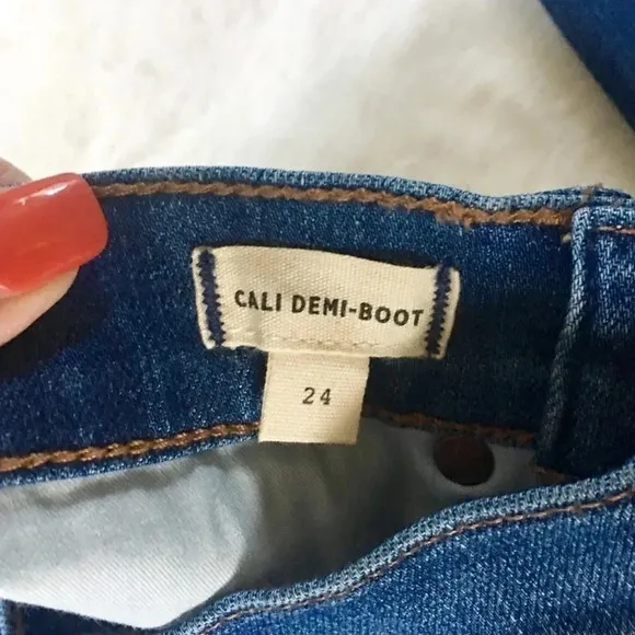 NWT Madewell Cali Demi-Boot Back Seam Jeans