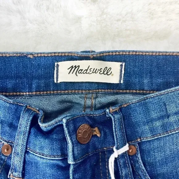 NWT Madewell Cali Demi-Boot Back Seam Jeans