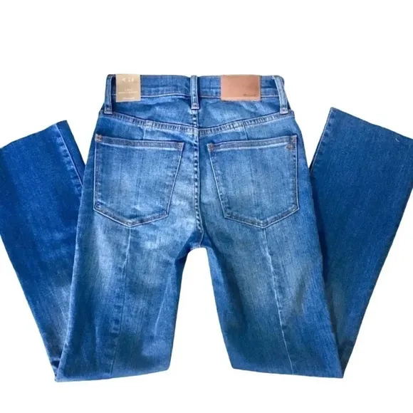 NWT Madewell Cali Demi-Boot Back Seam Jeans