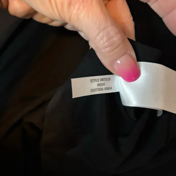 NWT Madewell Jersey Asymmetric-Seam Midi Skirt Black XL