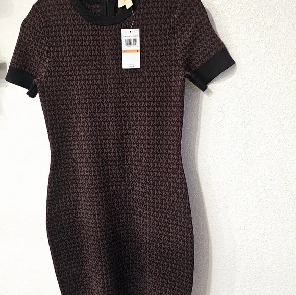 NWT Michael Kors Short Sleeve Above The Knee Dress