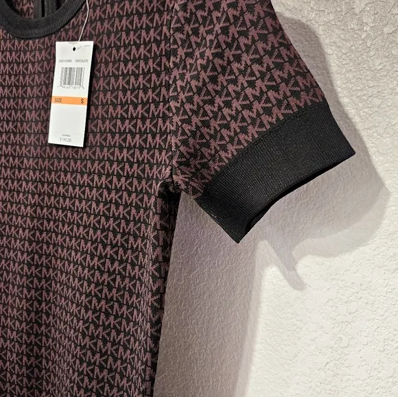 NWT Michael Kors Short Sleeve Above The Knee Dress