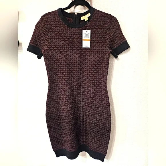 NWT Michael Kors Short Sleeve Above The Knee Dress