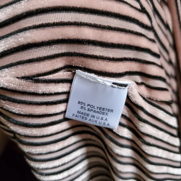 NWT MISA LOS ANGELES EVE DRESS - VELVET STRIPE