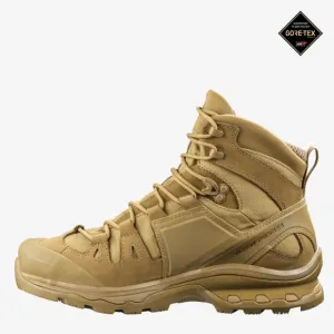 NWT Salomon Mission Quest 4D Gore-Tex Forces2 Coyote Brown Hiking Boots Men 8