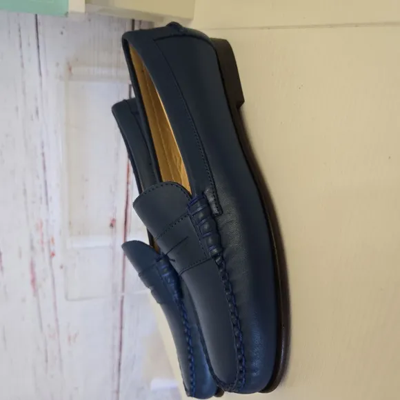 NWT Sebago Danielle Pop Leather Penny Loafers Womens Size 8
