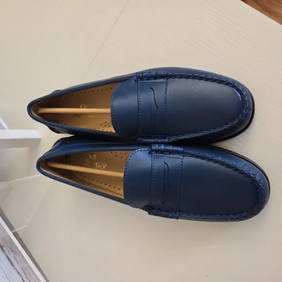 NWT Sebago Danielle Pop Leather Penny Loafers Womens Size 8