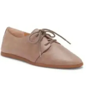 NWT Lucky Brand Aleikka Oxford Flats Titanium