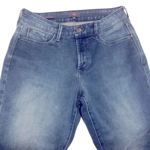 NYDJ Alina Lift &amp; Tuck Legging Jeans- Size 8- Fit as Size 10