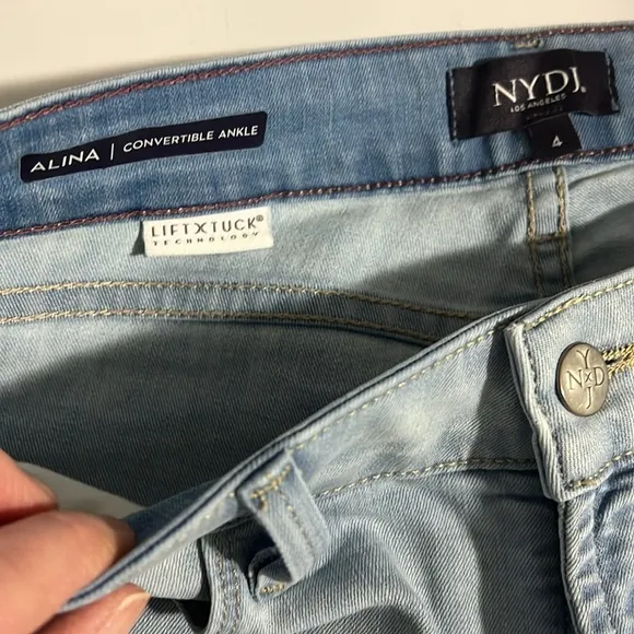 NYDJ Alina Skinny Ankle Jeans