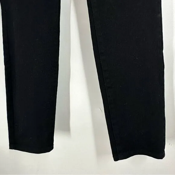 NYDJ Alina Skinny Black Leggings Sz 0 Super Sculpting Denim NWT