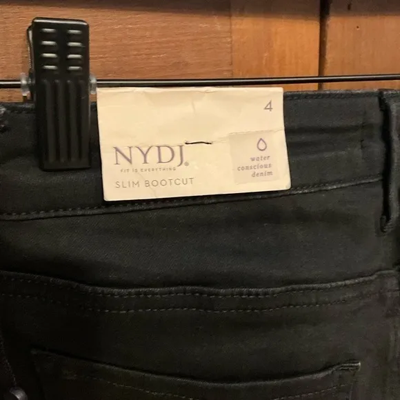NYDJ Slim Bootcut Black‎ Jeans