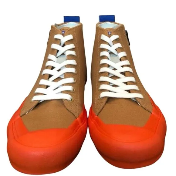 OBRA “Utility Artistry” High Top Sneaker in Brown Sugar Size US Mens 8 / EURO 41