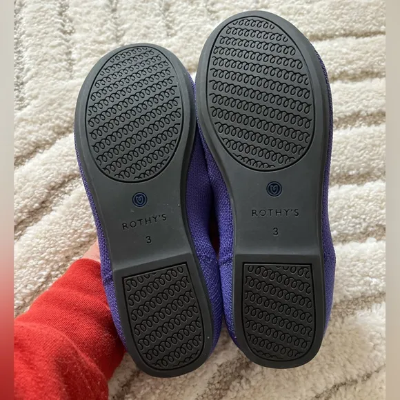 OG SF store exclusive purple Rothys flats 💜🩷