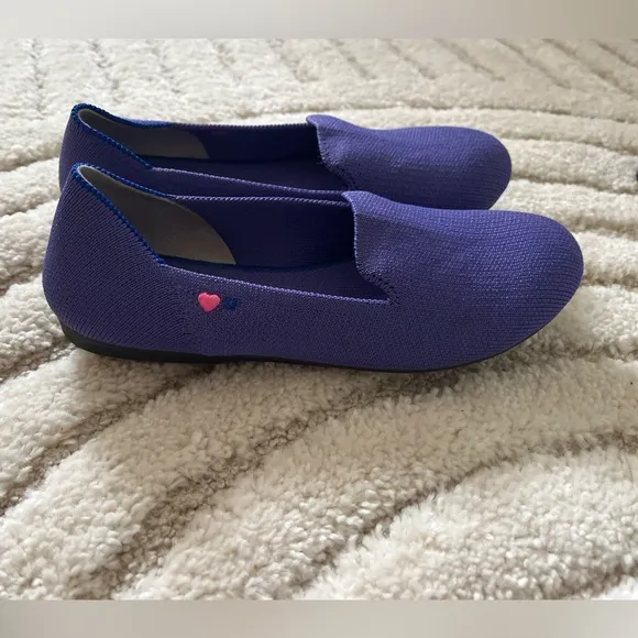 OG SF store exclusive purple Rothys flats 💜🩷