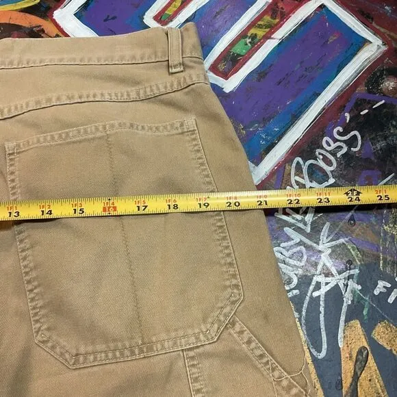 Old Navy Utility Chino Pants - Supplies &amp; Equipment Patch - Men’s Est. 36x31